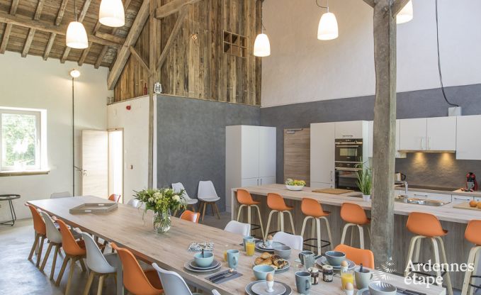 Maison de vacances � L�glise pour 15/18 personnes en Ardenne