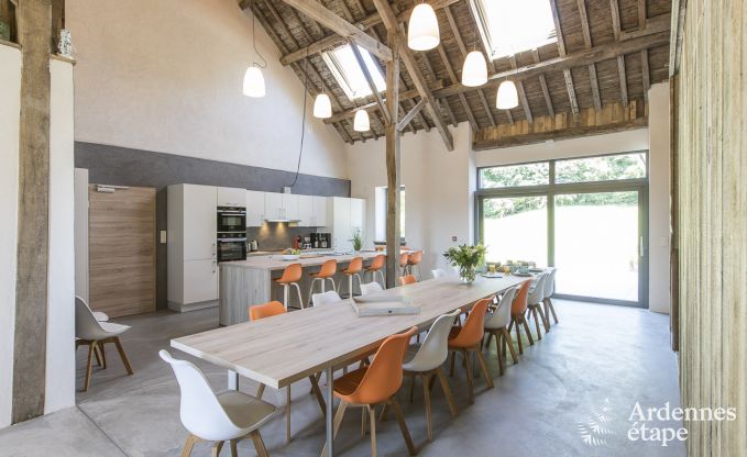 Maison de vacances � L�glise pour 15/18 personnes en Ardenne