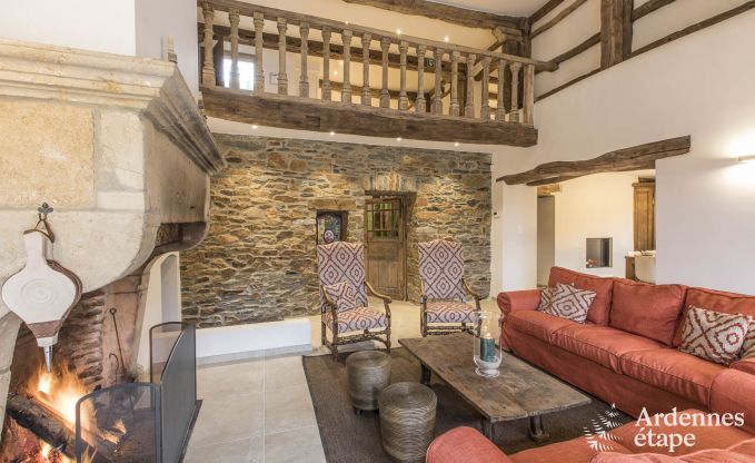 Maison de vacances � Libin pour 9 personnes en Ardenne