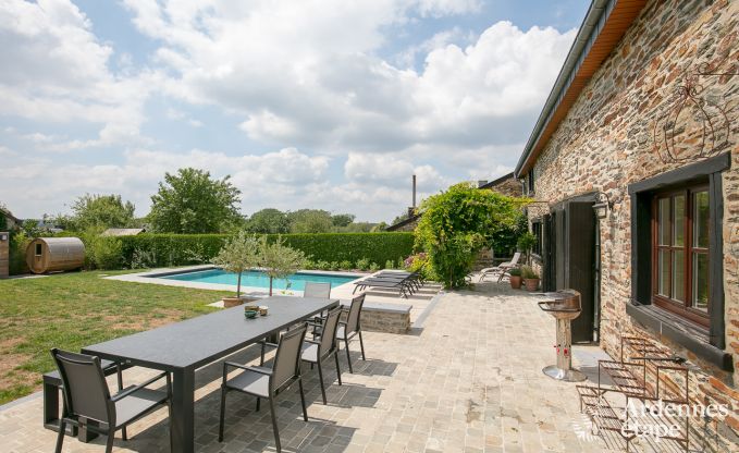 Maison de vacances � Libin pour 9 personnes en Ardenne