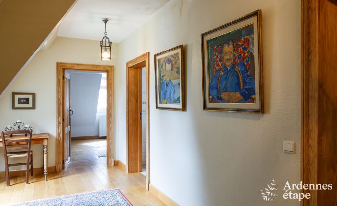 Elegante dpendance de chteau  Libin pour 14 personnes en Ardenne