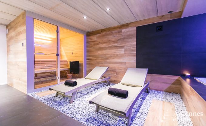 Maison de vacances avec sauna pour 11/14 personnes en Ardenne (Libin)