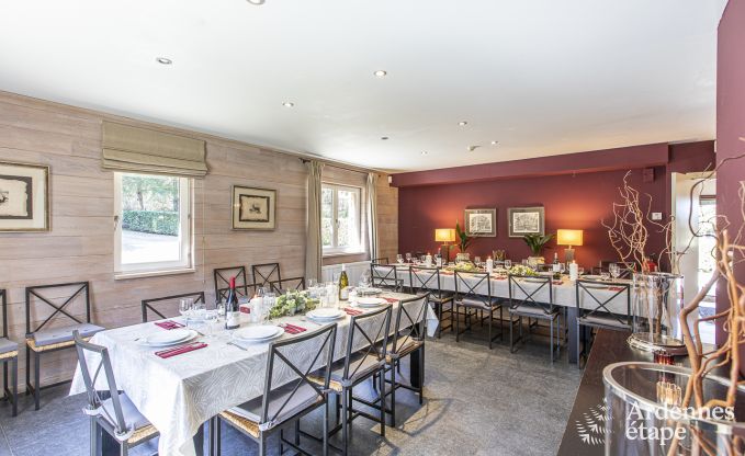 Villa de Luxe � Libin pour 27 personnes en Ardenne