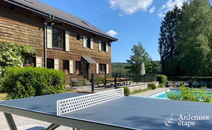 Villa de Luxe � Libin pour 27 personnes en Ardenne