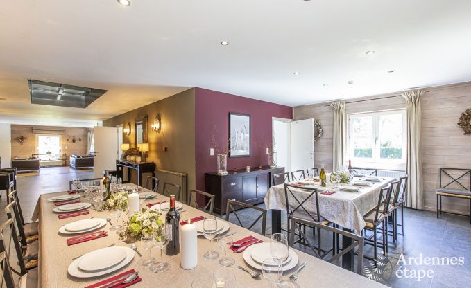Villa de Luxe � Libin pour 27 personnes en Ardenne