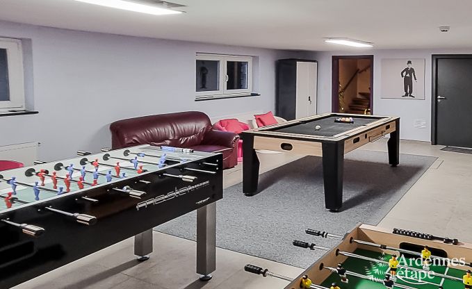 Villa de Luxe � Libin pour 18 personnes en Ardenne