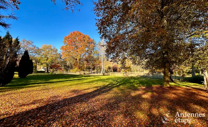 Chteau  Libin : sjour lgant pour 40 personnes avec des quipements tendus