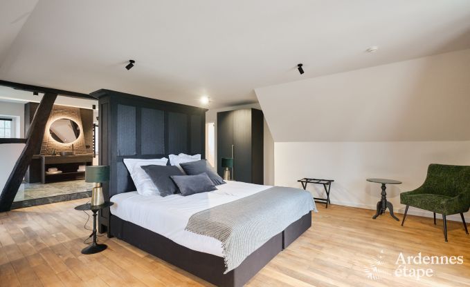 Chteau  Libin : sjour lgant pour 40 personnes avec des quipements tendus