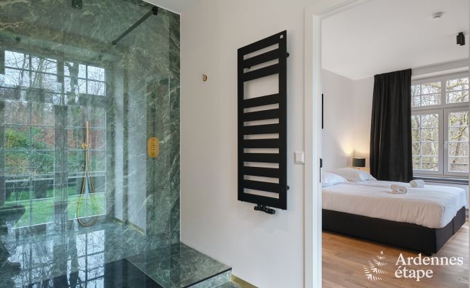 Chteau  Libin : sjour lgant pour 40 personnes avec des quipements tendus