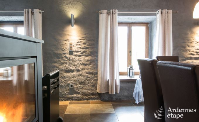 Spacieuse cottage pour 9 personnes � Libramont-Chevigny avec jardin priv� et terrasse avec vue