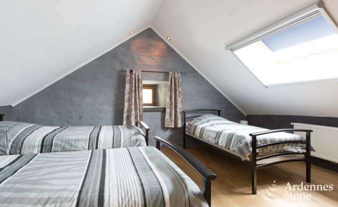 Spacieuse cottage pour 9 personnes � Libramont-Chevigny avec jardin priv� et terrasse avec vue