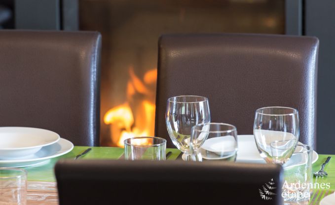 Spacieuse cottage pour 9 personnes � Libramont-Chevigny avec jardin priv� et terrasse avec vue