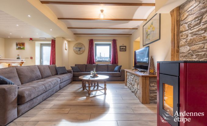 Maison de vacances adapte aux enfants  Libramont pour 22 personnes avec jardin et salle de jeux