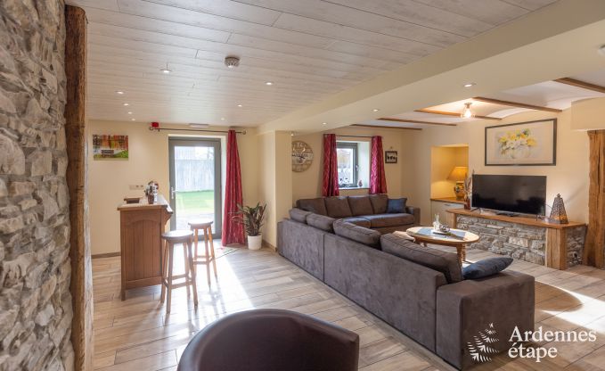 Maison de vacances adapte aux enfants  Libramont pour 22 personnes avec jardin et salle de jeux