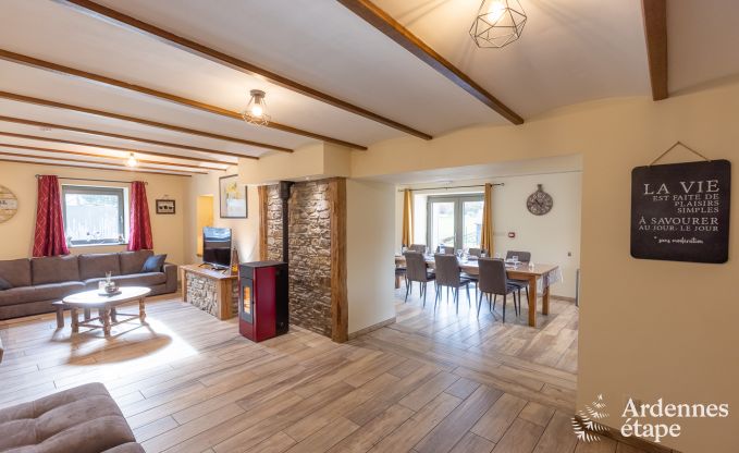 Maison de vacances adapte aux enfants  Libramont pour 22 personnes avec jardin et salle de jeux