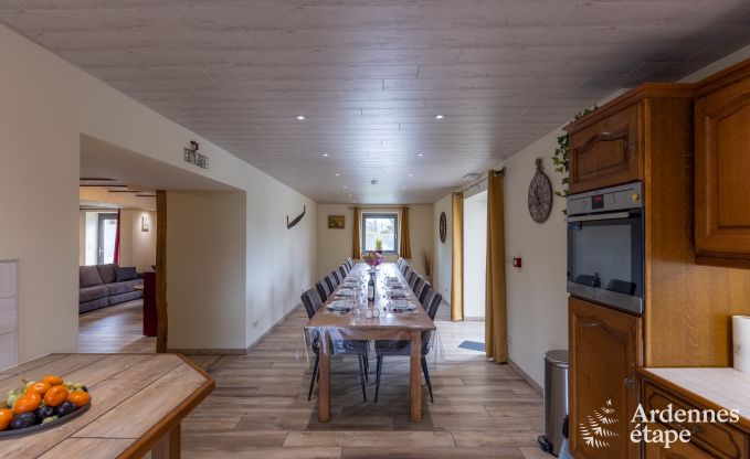 Maison de vacances adapte aux enfants  Libramont pour 22 personnes avec jardin et salle de jeux