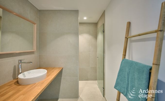 Spacieuse maison de vacances  Libramont pour 20 personnes avec salle de jeux, jardin et barbecue en Ardenne