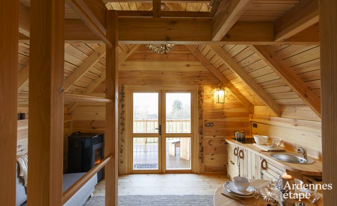 Chalet � Lierneux pour 4/5 personnes en Ardenne