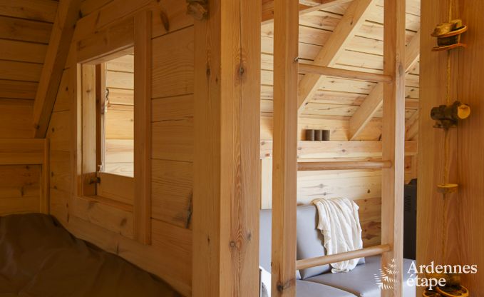 Chalet � Lierneux pour 4/5 personnes en Ardenne