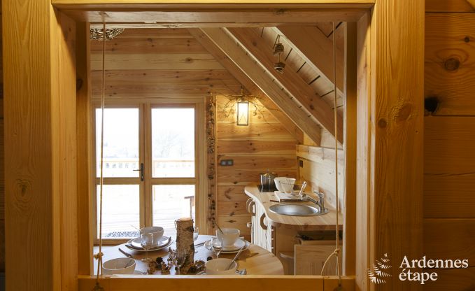 Chalet � Lierneux pour 4/5 personnes en Ardenne