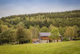 Chalet en bois à louer pour 6/8 pers. en Ardenne à Lierneux