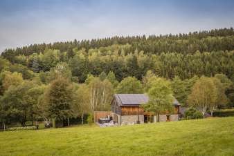 Chalet en bois  louer pour 6/8 pers. en Ardenne  Lierneux