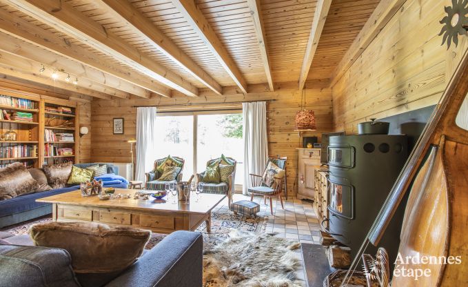 Chalet � Lierneux pour 6/8 personnes en Ardenne