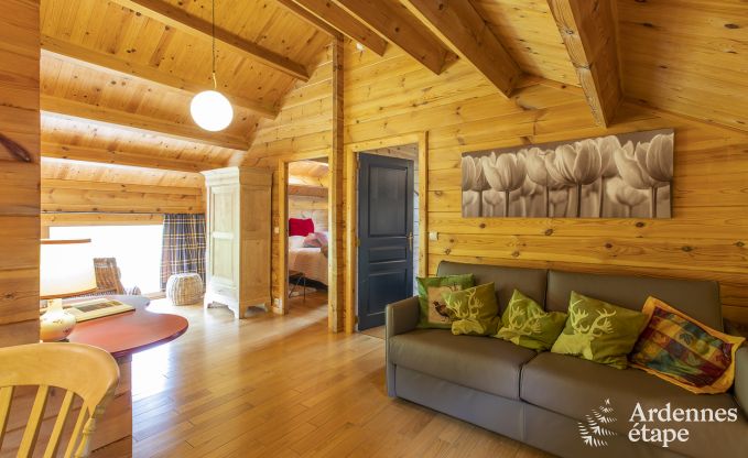Chalet � Lierneux pour 6/8 personnes en Ardenne
