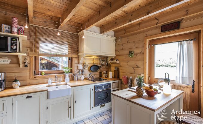 Chalet � Lierneux pour 6/8 personnes en Ardenne