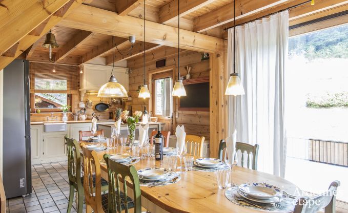 Chalet � Lierneux pour 6/8 personnes en Ardenne