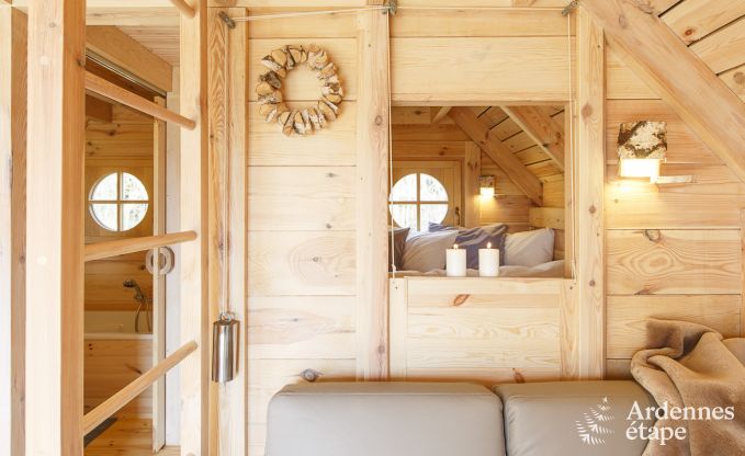 G�te insolite � Lierneux pour 4/5 personnes en Ardenne