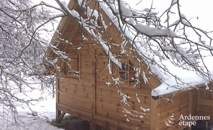G�te insolite � Lierneux pour 4/5 personnes en Ardenne