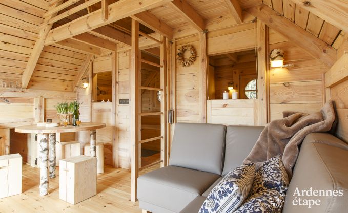 G�te insolite � Lierneux pour 4/5 personnes en Ardenne