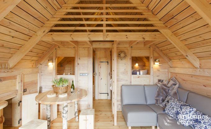 G�te insolite � Lierneux pour 4/5 personnes en Ardenne