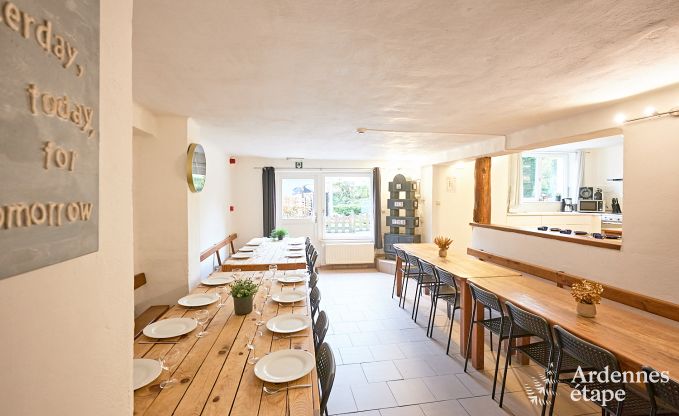Maison de vacances � Lierneux pour 30 personnes en Ardenne