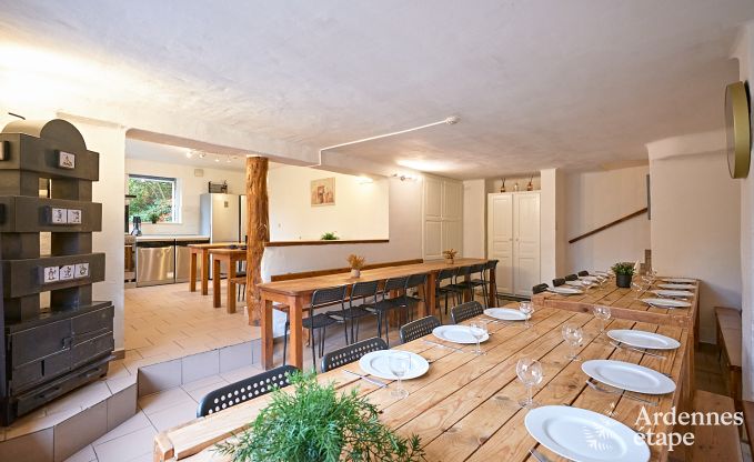 Maison de vacances � Lierneux pour 30 personnes en Ardenne
