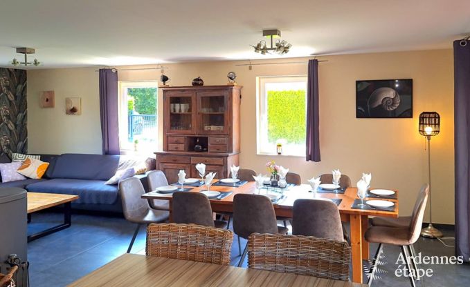 Maison de vacances � Lierneux pour 8/10 personnes en Ardenne