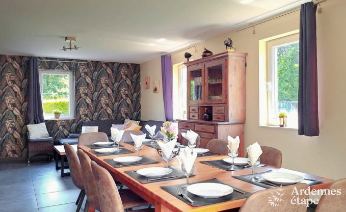 Maison de vacances � Lierneux pour 8/10 personnes en Ardenne