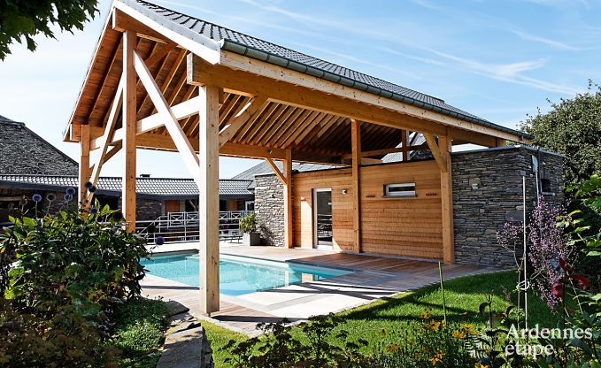 Maison de vacances � Lierneux pour 28 personnes en Ardenne