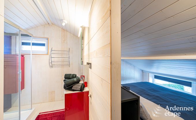 Maison de vacances confortable pour 4 personnes � Lierneux, dans les Ardennes.