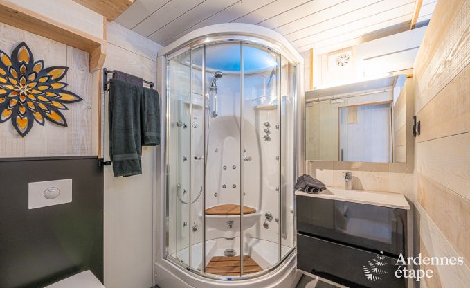 Maison de vacances confortable pour 4 personnes � Lierneux, dans les Ardennes.