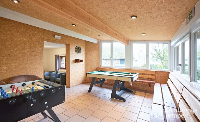 Maison de vacances � Lierneux pour 30 personnes en Ardenne