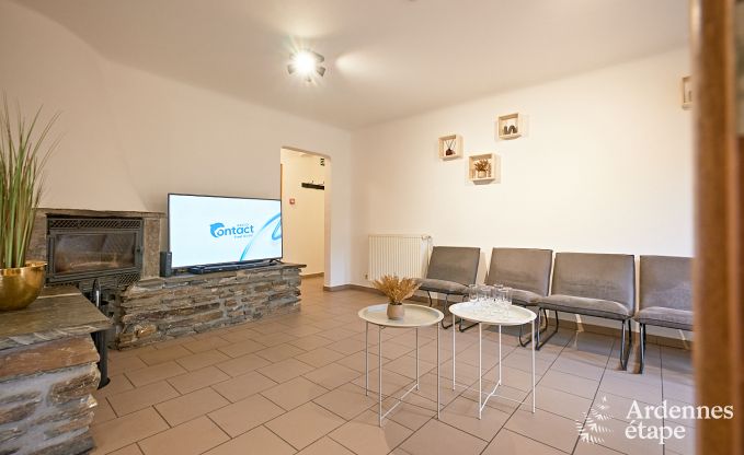 Maison de vacances � Lierneux pour 30 personnes en Ardenne