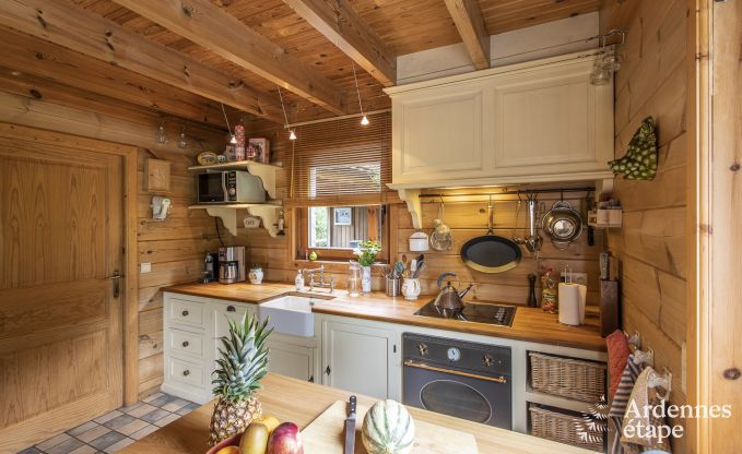 Chalet  Lierneux pour 6/8 personnes en Ardenne