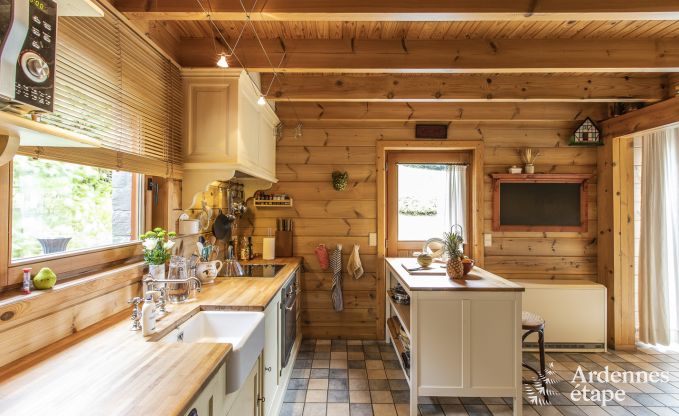 Chalet  Lierneux pour 6/8 personnes en Ardenne