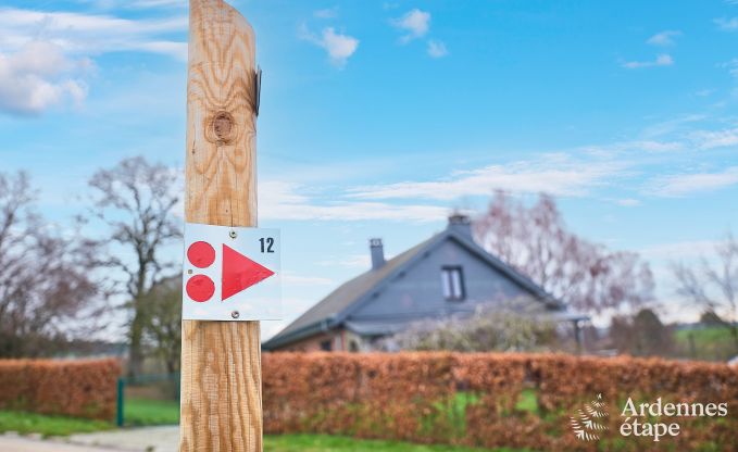 Grande maison de vacances � Lierneux avec 2 chambres, salle de jeux, jardin priv� et local � v�los