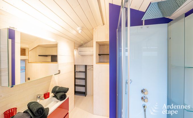 Maison de vacances confortable pour 4 personnes � Lierneux, dans les Ardennes.