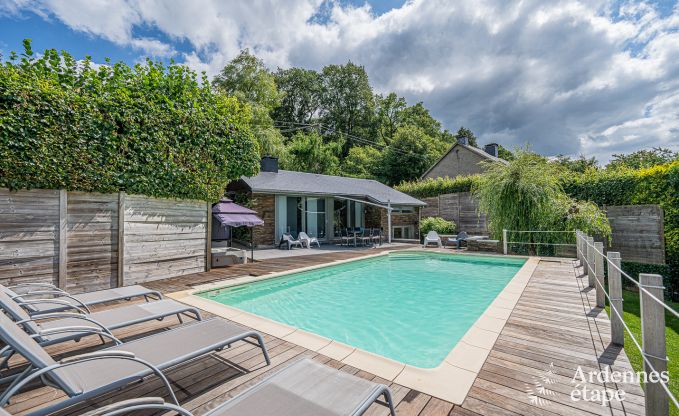 Maison de vacances confortable pour 4 personnes � Lierneux, dans les Ardennes.