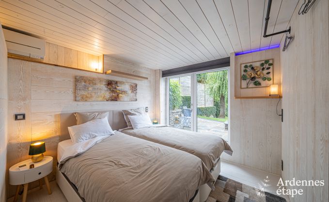 Maison de vacances confortable pour 4 personnes � Lierneux, dans les Ardennes.