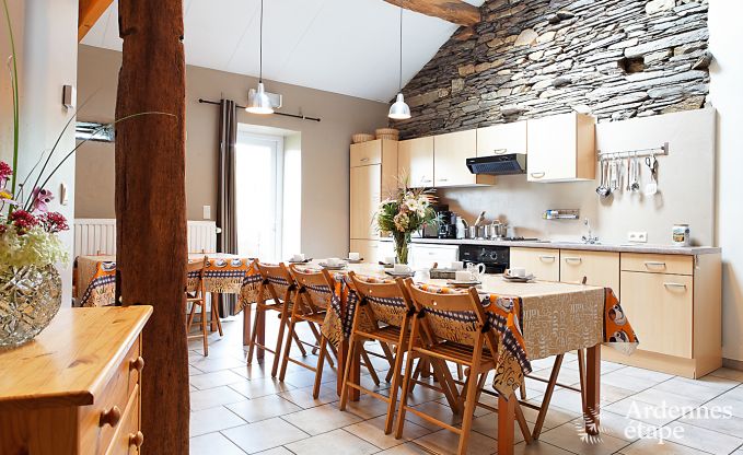 Maison de vacances � Lierneux pour 28 personnes en Ardenne